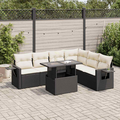 Sofasæt Til Haven 7 Dele Med Hynder Polyrattan - Variant 3326487