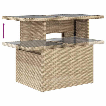 Sofasæt Til Haven 7 Dele Med Hynder Polyrattan - Billede 12