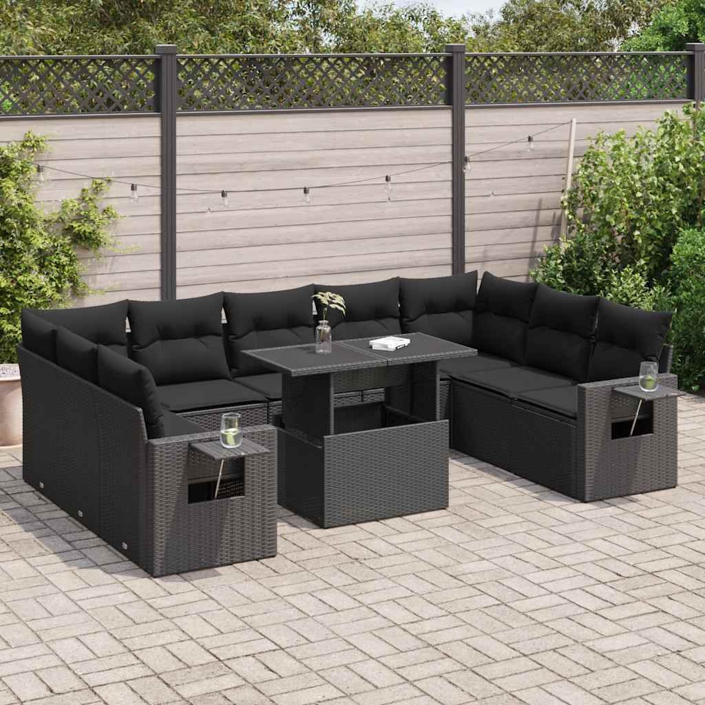 Sofasæt Til Haven 10 Dele Med Hynder Polyrattan - Variant 3326536