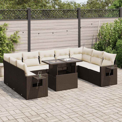 Sofasæt Til Haven 10 Dele Med Hynder Polyrattan - Variant 3326544