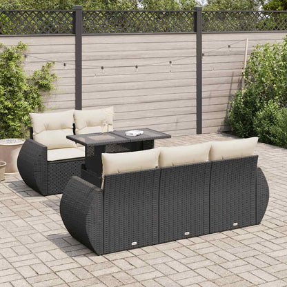 Sofasæt Til Haven 6 Dele Med Hynder Polyrattan - Variant 3326567