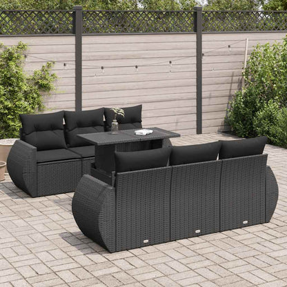 Sofasæt Til Haven 7 Dele Med Hynder Polyrattan - Variant 3326576