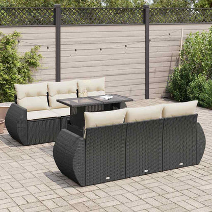 Sofasæt Til Haven 7 Dele Med Hynder Polyrattan - Variant 3326577