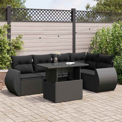 Sofasæt Til Haven 6 Dele Med Hynder Polyrattan - Variant 3326636