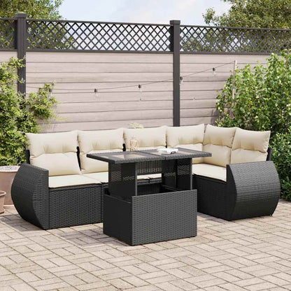 Sofasæt Til Haven 6 Dele Med Hynder Polyrattan - Variant 3326637