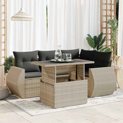 Sofasæt Til Haven 6 Dele Med Hynder Polyrattan - Variant 3326643