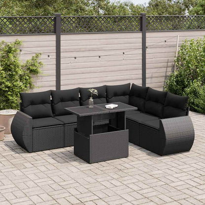 Sofasæt Til Haven 7 Dele Med Hynder Polyrattan - Variant 3326646