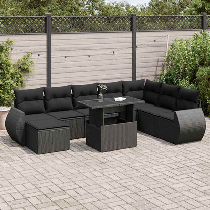 Sofasæt Til Haven 9 Dele Med Hynder Polyrattan - Variant 3326686