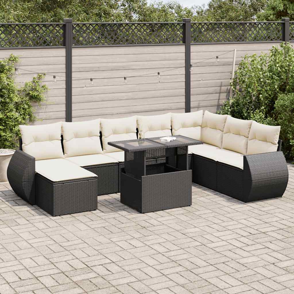 Sofasæt Til Haven 9 Dele Med Hynder Polyrattan - Variant 3326687