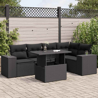 Sofasæt Til Haven 6 Dele Med Hynder Polyrattan - Variant 3326796
