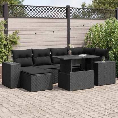 Sofasæt Til Haven 7 Dele Med Hynder Polyrattan - Variant 3326826