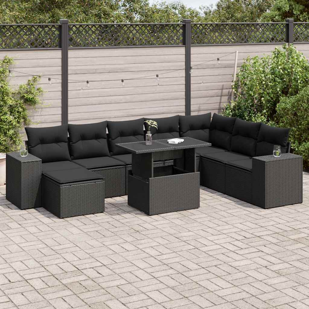 Sofasæt Til Haven 9 Dele Med Hynder Polyrattan - Variant 3326846