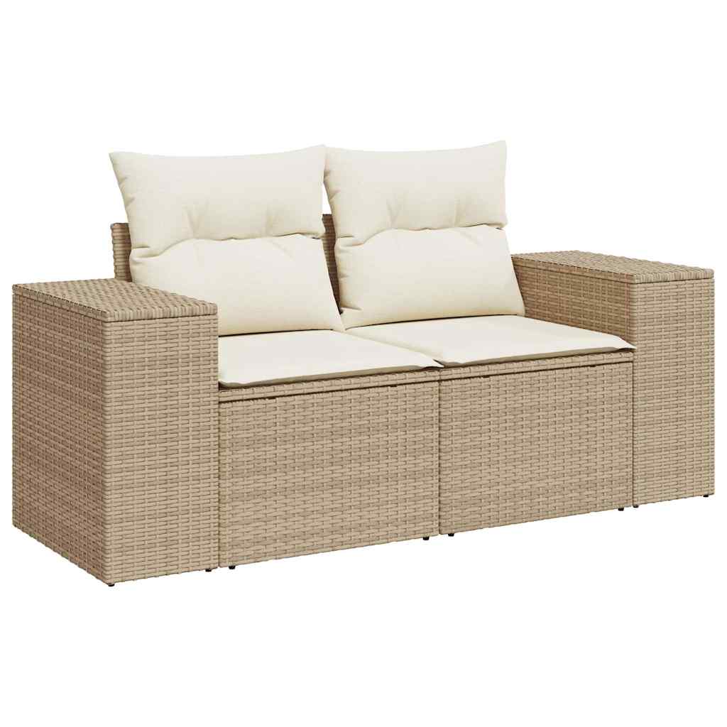 Sofasæt Til Haven 9 Dele Med Hynder Polyrattan - Billede 5