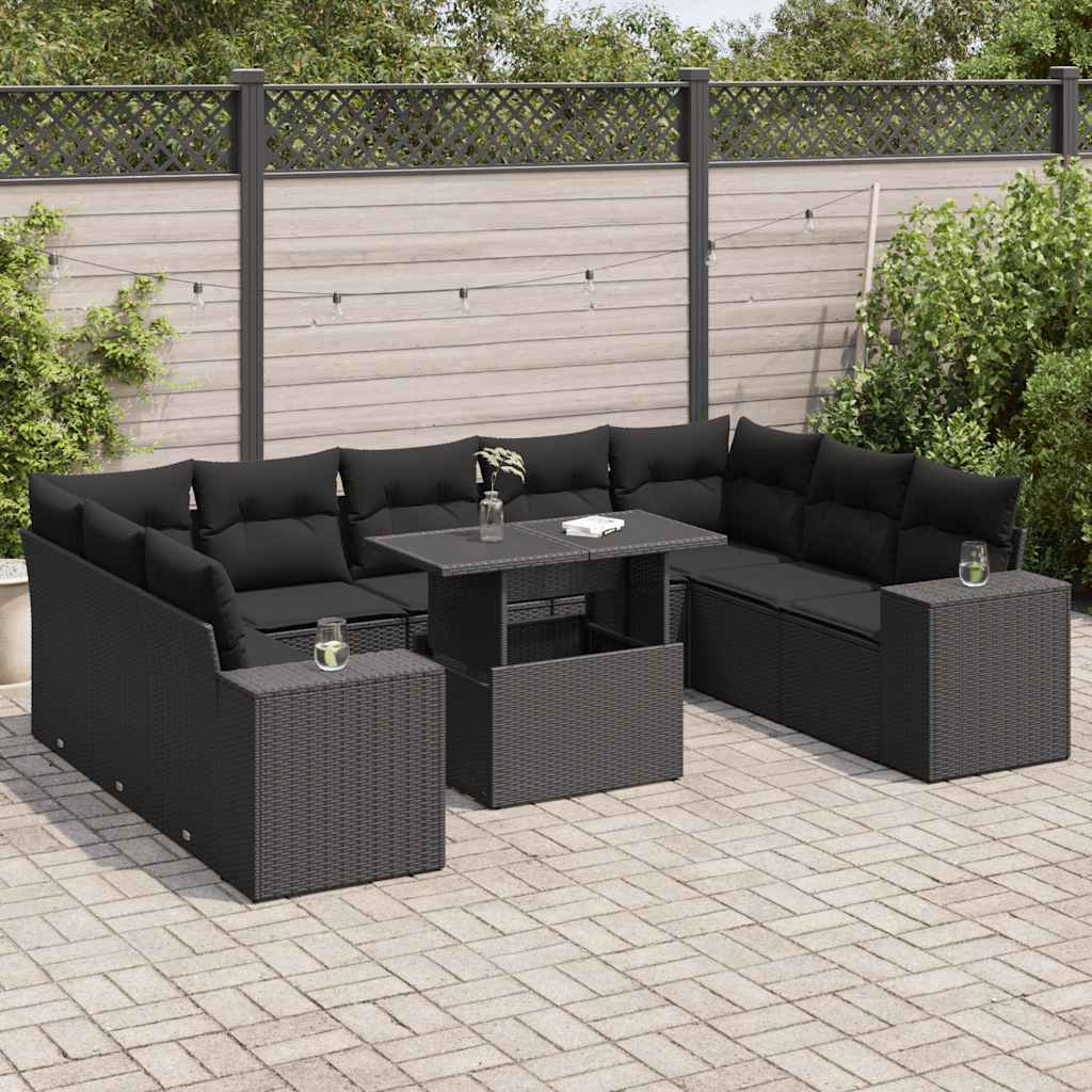 Sofasæt Til Haven 10 Dele Med Hynder Polyrattan - Variant 3326856