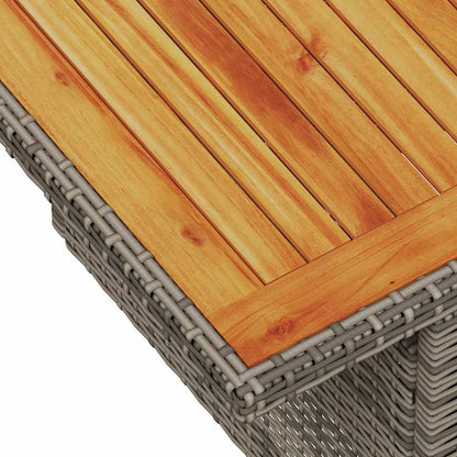 Sofasæt til Haven 8 Dele med Hynder Polyrattan Grå - billede 12