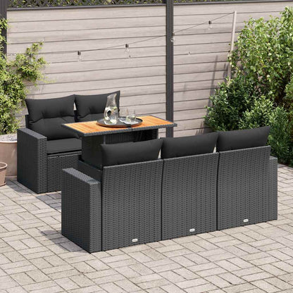 Sofasæt Til Haven 6 Dele Med Hynder Polyrattan - Variant 3326988