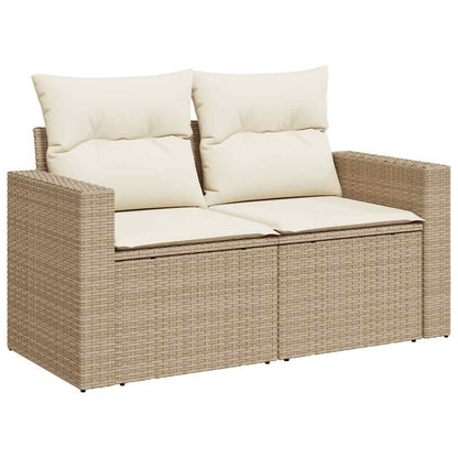 Sofasæt Til Haven 7 Dele Med Hynder Polyrattan - Billede 6
