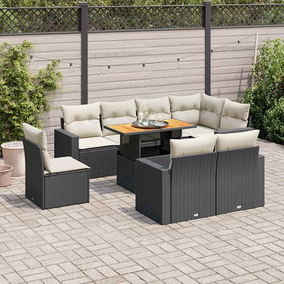 Sofasæt Til Haven 9 Dele Med Hynder Polyrattan - Variant 3327052