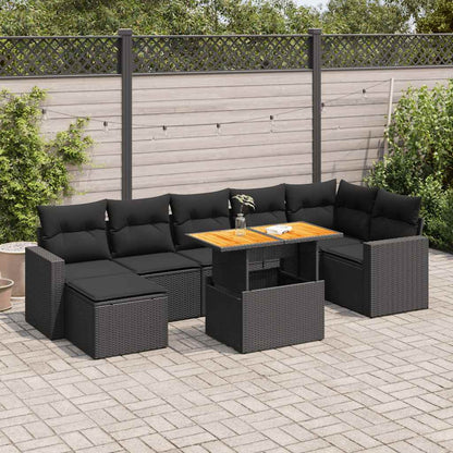 Sofasæt Til Haven 8 Dele Med Hynder Polyrattan - Variant 3327065