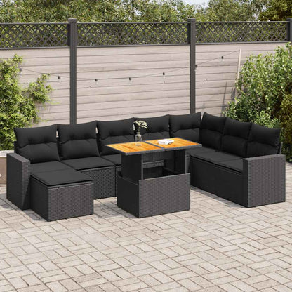 Sofasæt Til Haven 9 Dele Med Hynder Polyrattan - Variant 3327072