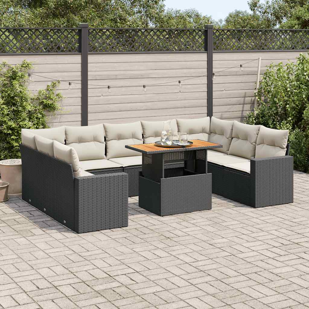 Sofasæt Til Haven 10 Dele Med Hynder Polyrattan - Variant 3327080