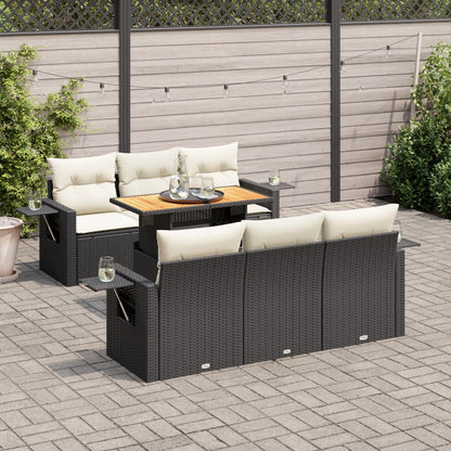 Sofasæt Til Haven 7 Dele Med Hynder Polyrattan - Variant 3327108