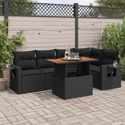 Sofasæt Til Haven 6 Dele Med Hynder Polyrattan - Variant 3327149