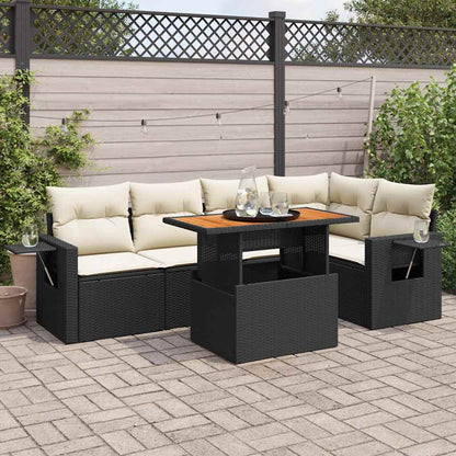 Sofasæt Til Haven 6 Dele Med Hynder Polyrattan - Variant 3327150