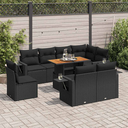 Sofasæt Til Haven 9 Dele Med Hynder Polyrattan - Variant 3327163
