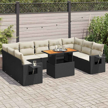 Sofasæt Til Haven 10 Dele Med Hynder Polyrattan - Variant 3327192