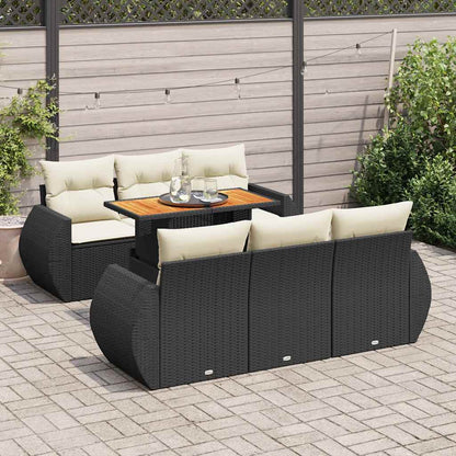 Sofasæt Til Haven 7 Dele Med Hynder Polyrattan - Variant 3327220