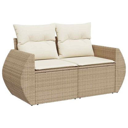 Sofasæt Til Haven 6 Dele Med Hynder Polyrattan - Billede 4