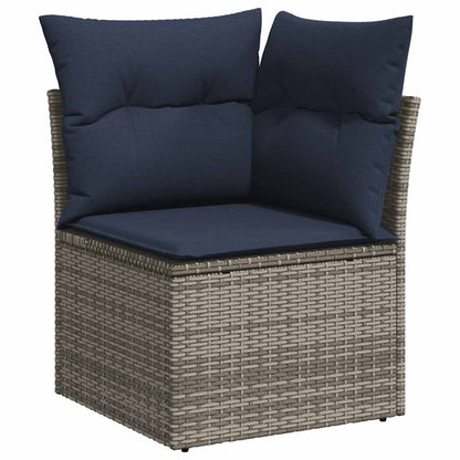Sofasæt til Haven 6 Dele med Hynder Polyrattan Grå - billede 4
