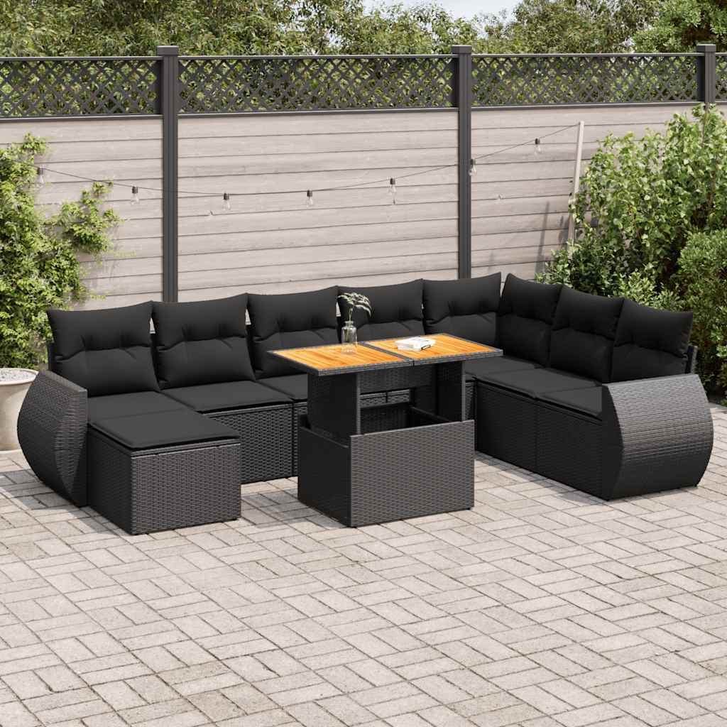Sofasæt Til Haven 9 Dele Med Hynder Polyrattan - Variant 3327296
