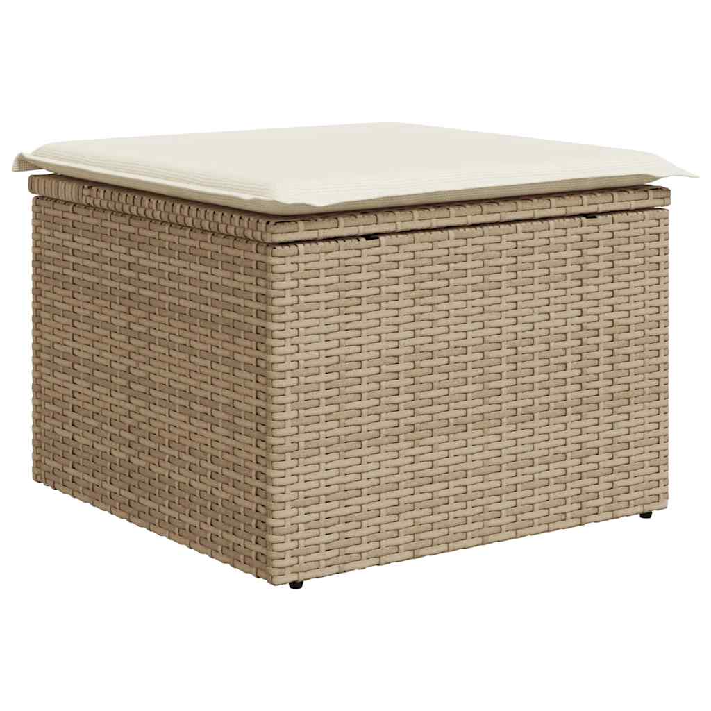 Sofasæt Til Haven 9 Dele Med Hynder Polyrattan - Billede 6