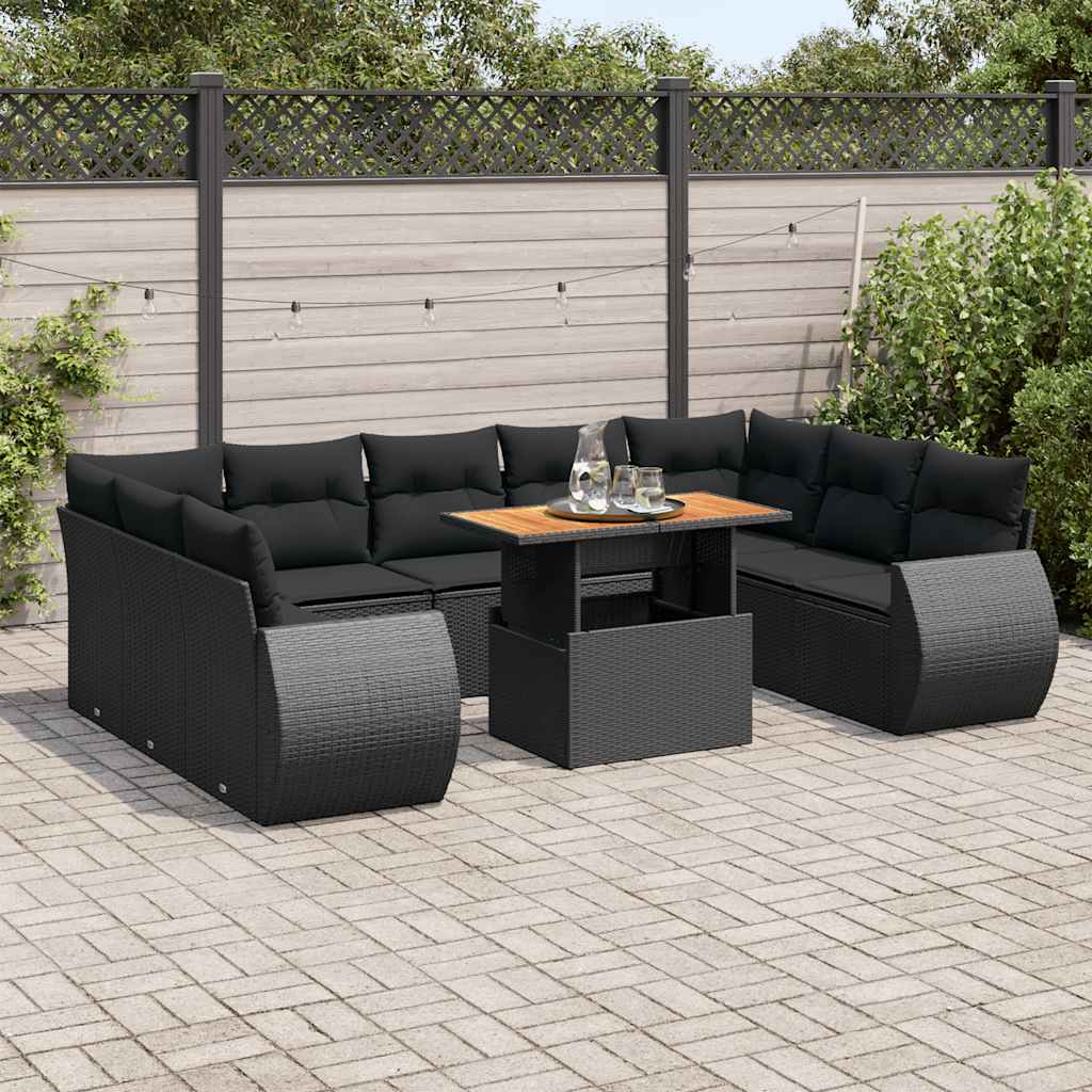 Sofasæt Til Haven 10 Dele Med Hynder Polyrattan - Variant 3327303