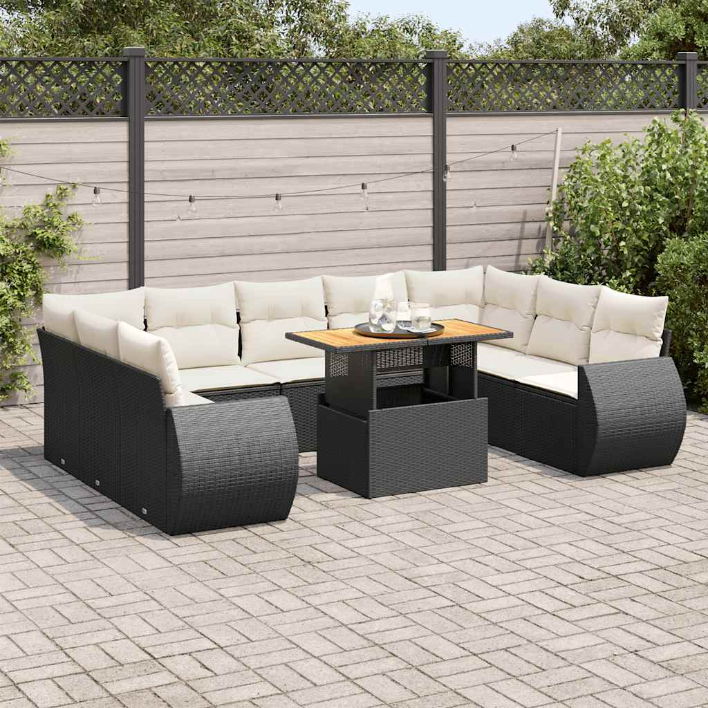 Sofasæt Til Haven 10 Dele Med Hynder Polyrattan - Variant 3327304