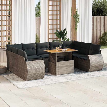 Sofasæt Til Haven 10 Dele Med Hynder Polyrattan - Variant 3327308