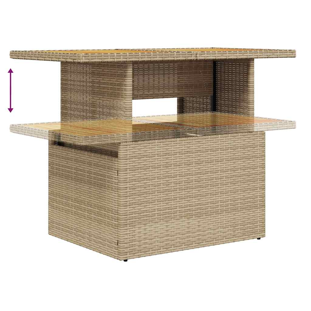 Sofasæt Til Haven 7 Dele Med Hynder Polyrattan - Billede 8