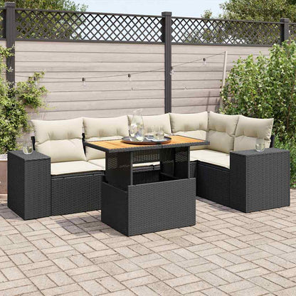 Sofasæt Til Haven 6 Dele Med Hynder Polyrattan - Variant 3327374