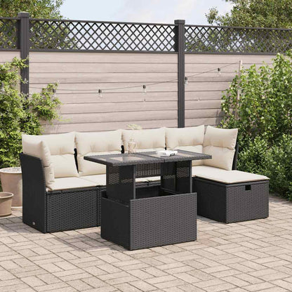 Sofasæt Til Haven 6 Dele Med Hynder Polyrattan - Variant 3327766