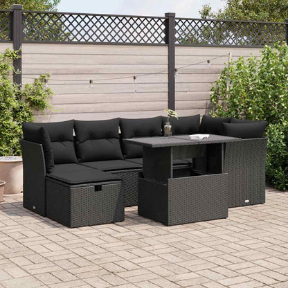 Sofasæt Til Haven 7 Dele Med Hynder Polyrattan - Variant 3327775