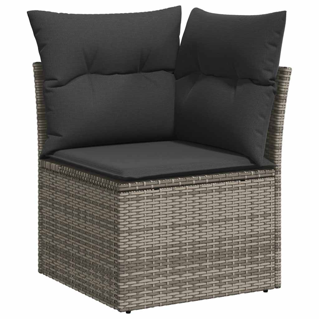 Sofasæt Til Haven 7 Dele Med Hynder Polyrattan - Billede 4