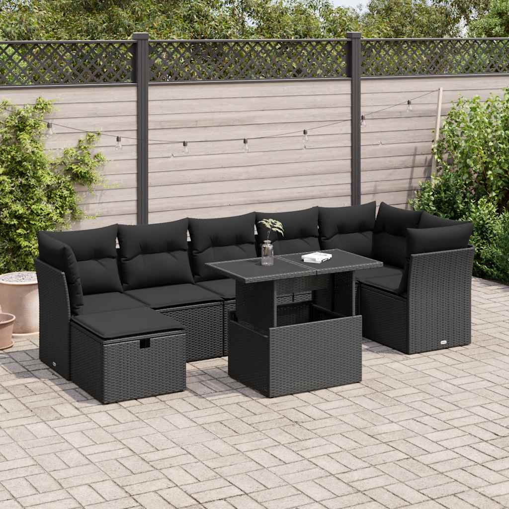 Sofasæt Til Haven 8 Dele Med Hynder Polyrattan - Variant 3327785