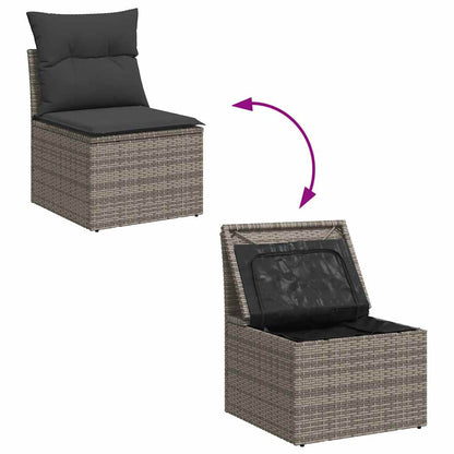 Sofasæt Til Haven 8 Dele Med Hynder Polyrattan - Billede 8