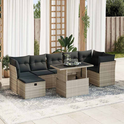 Sofasæt Til Haven 8 Dele Med Hynder Polyrattan - Variant 3327792