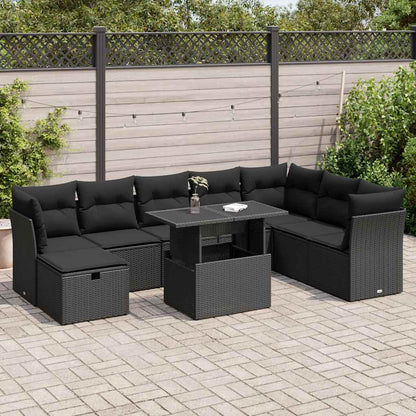 Sofasæt Til Haven 9 Dele Med Hynder Polyrattan - Variant 3327795