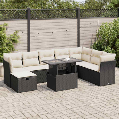 Sofasæt Til Haven 9 Dele Med Hynder Polyrattan - Variant 3327796