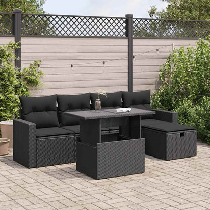 Sofasæt Til Haven 6 Dele Med Hynder Polyrattan - Variant 3327805