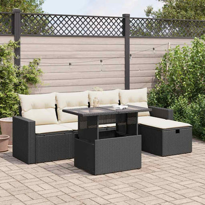Sofasæt Til Haven 6 Dele Med Hynder Polyrattan - Variant 3327806